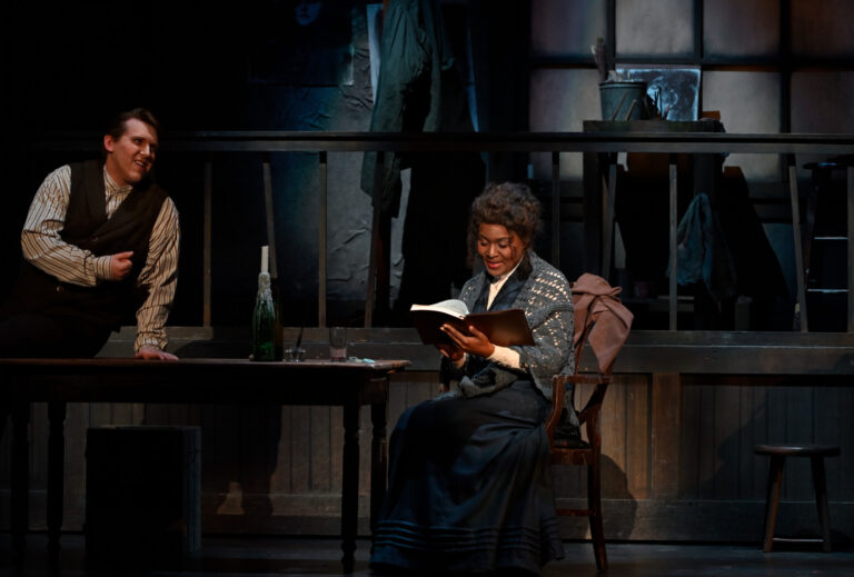 Suzanne Taffot Dress rehearsal of Manitoba Opera's production of Giacomo Puccini's "La Boheme" at the Centennial Concert Hall in Winnipeg April 03, 2025. Photo Robert Tinker