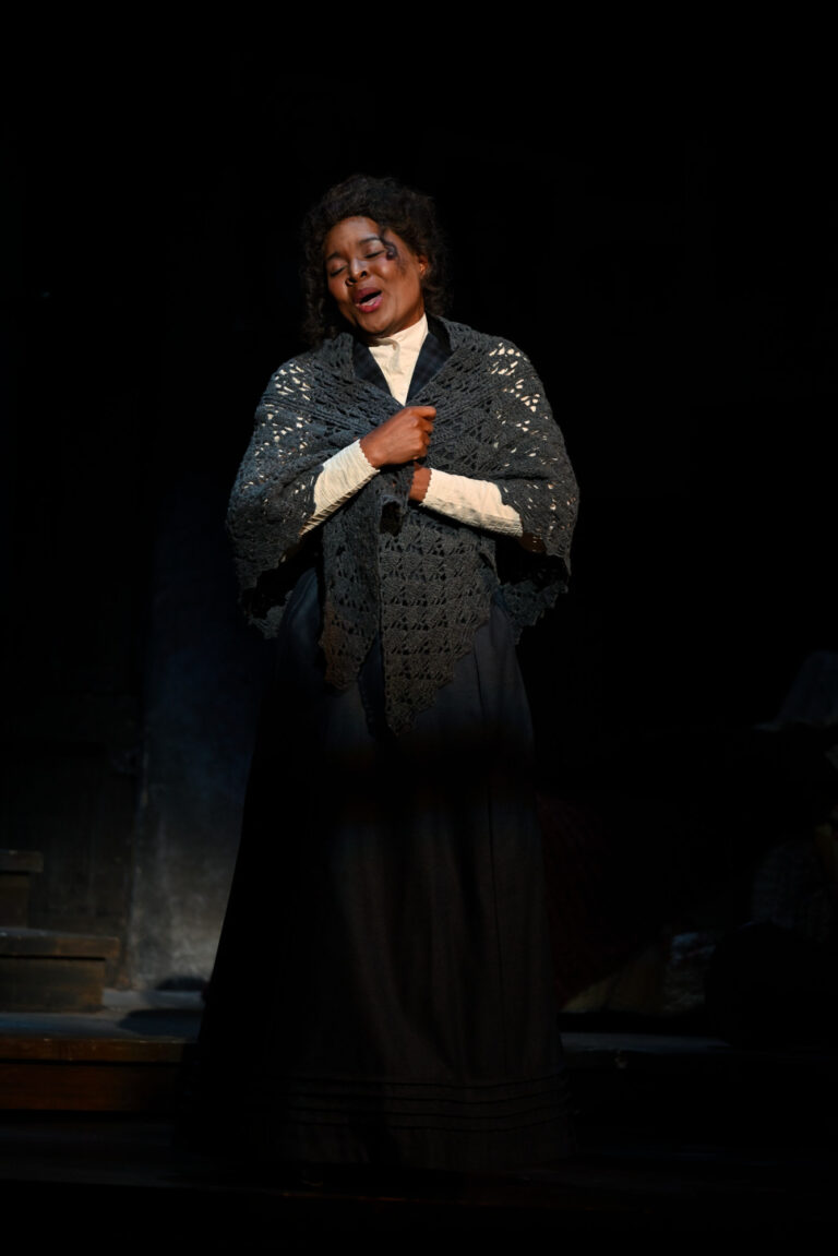 Suzanne Taffot Dress rehearsal of Manitoba Opera's production of Giacomo Puccini's "La Boheme" at the Centennial Concert Hall in Winnipeg April 03, 2025. Photo Robert Tinker