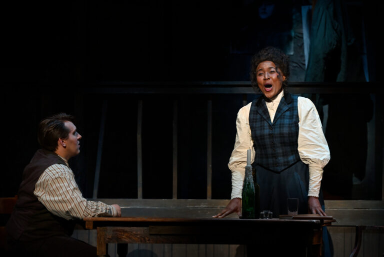 Suzanne Taffot Dress rehearsal of Manitoba Opera's production of Giacomo Puccini's "La Boheme" at the Centennial Concert Hall in Winnipeg April 03, 2025. Photo Robert Tinker